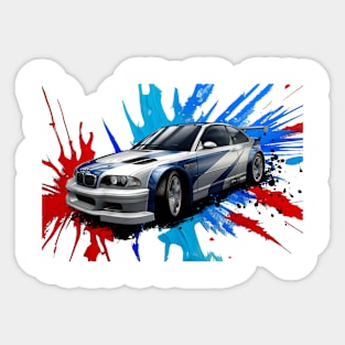 E46 DANCE OF COLORS Sticker